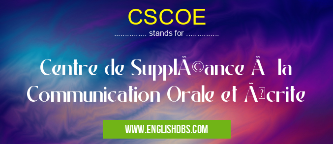 CSCOE