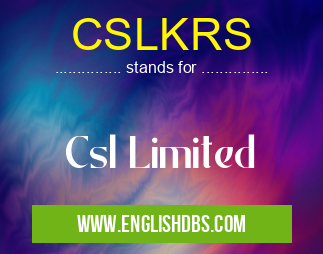 CSLKRS