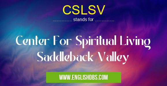 CSLSV