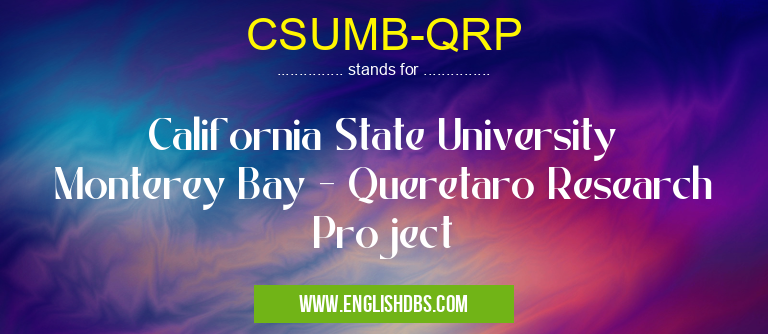 CSUMB-QRP