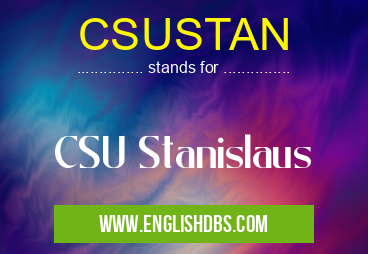 CSUSTAN