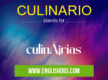 CULINARIO