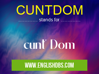 CUNTDOM