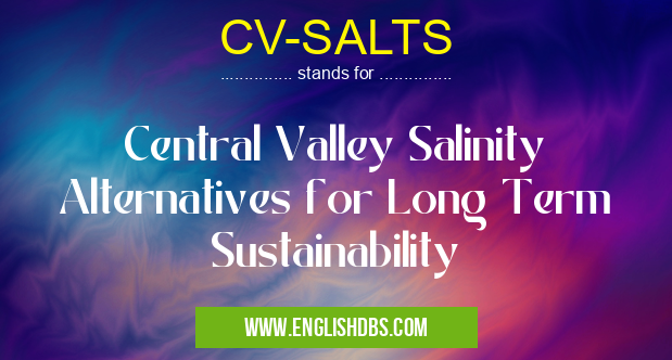 CV-SALTS