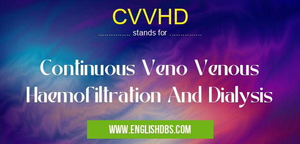 CVVHD