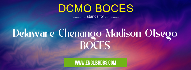 DCMO BOCES