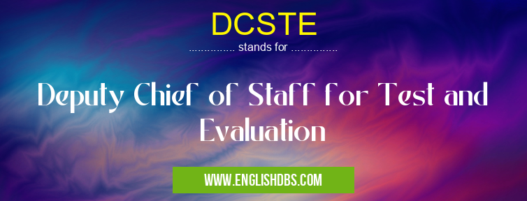 DCSTE