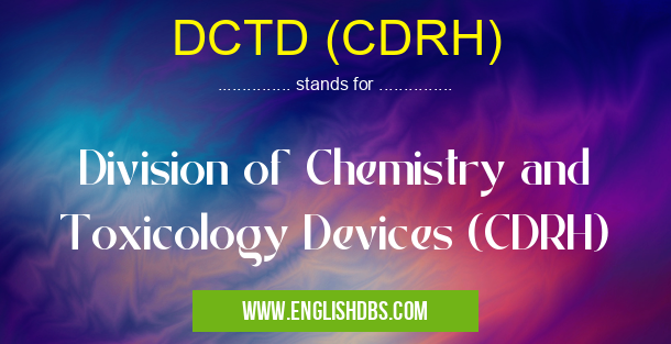DCTD (CDRH)