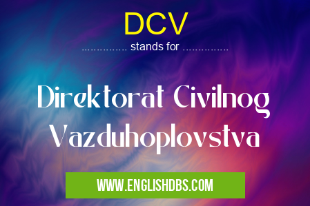 DCV