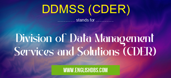 DDMSS (CDER)