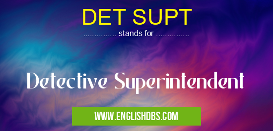 DET SUPT