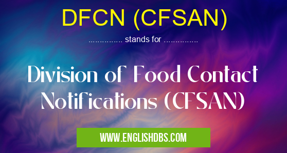 DFCN (CFSAN)
