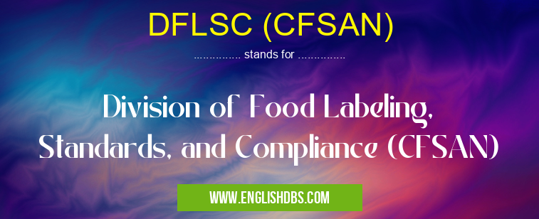 DFLSC (CFSAN)