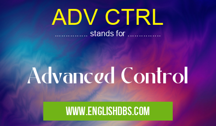 ADV CTRL