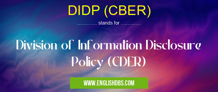 DIDP (CBER)