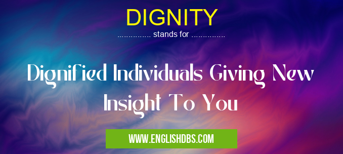 DIGNITY