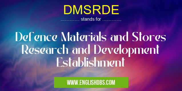 DMSRDE