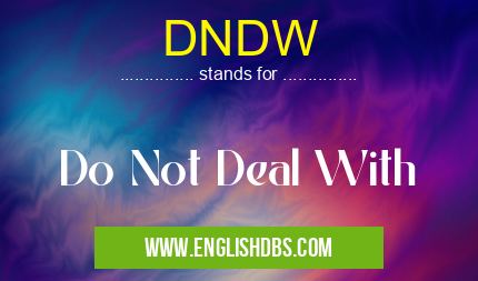 DNDW