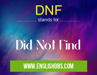 DNF
