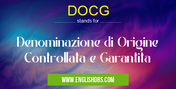 DOCG