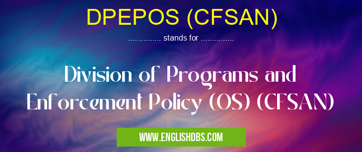 DPEPOS (CFSAN)