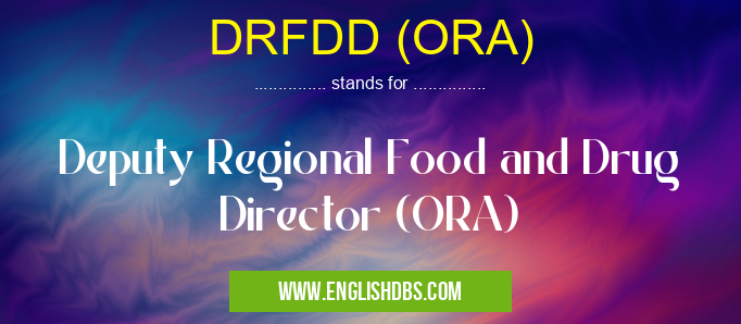 DRFDD (ORA)