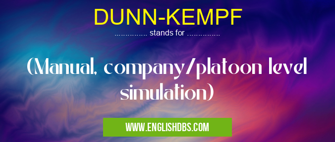 DUNN-KEMPF