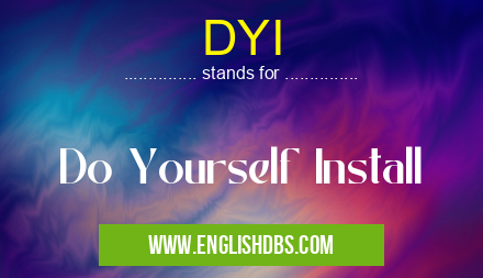 DYI