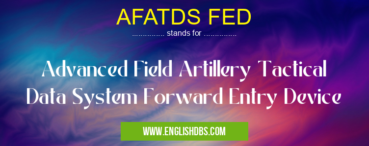 AFATDS FED