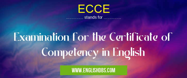 ECCE