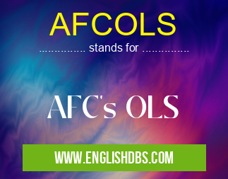 AFCOLS