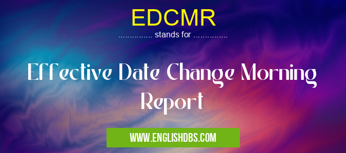 EDCMR