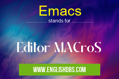 Emacs