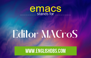 emacs