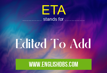 ETA