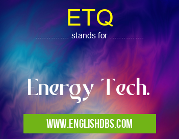 ETQ