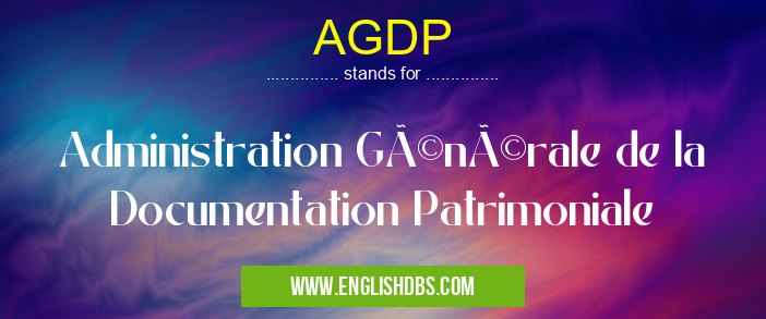 AGDP
