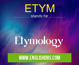 ETYM