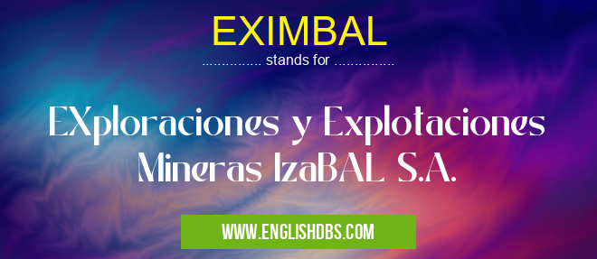 EXIMBAL