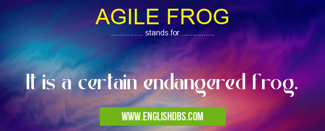 AGILE FROG