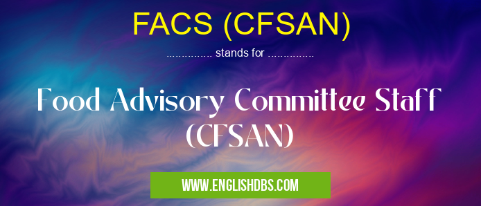 FACS (CFSAN)