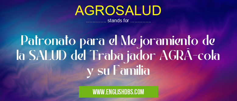 AGROSALUD