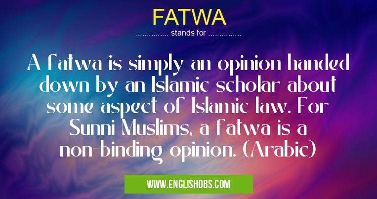 FATWA