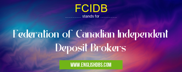 FCIDB