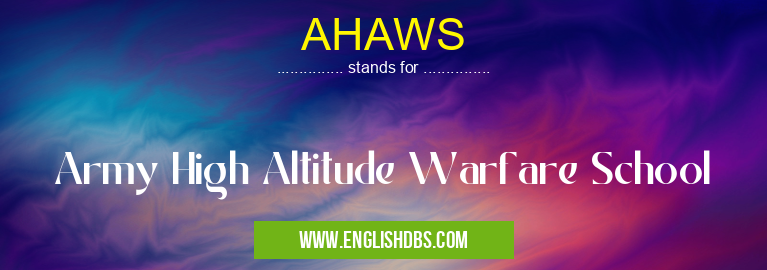 AHAWS