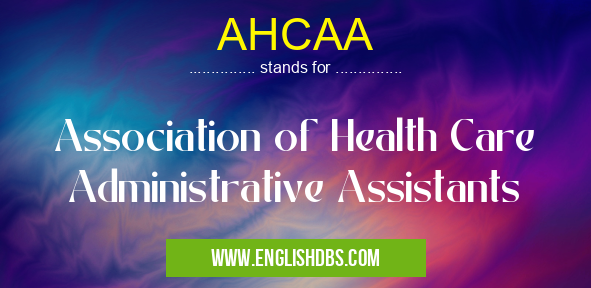 AHCAA