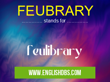 FEUBRARY