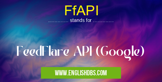 FfAPI