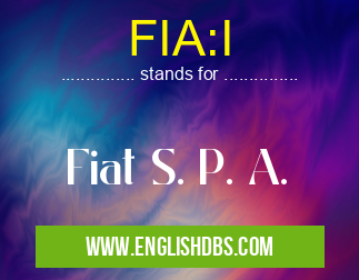 FIA:I