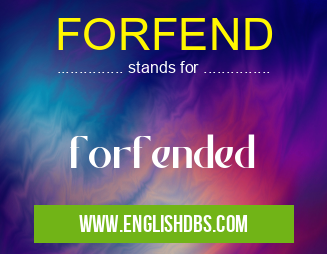 FORFEND